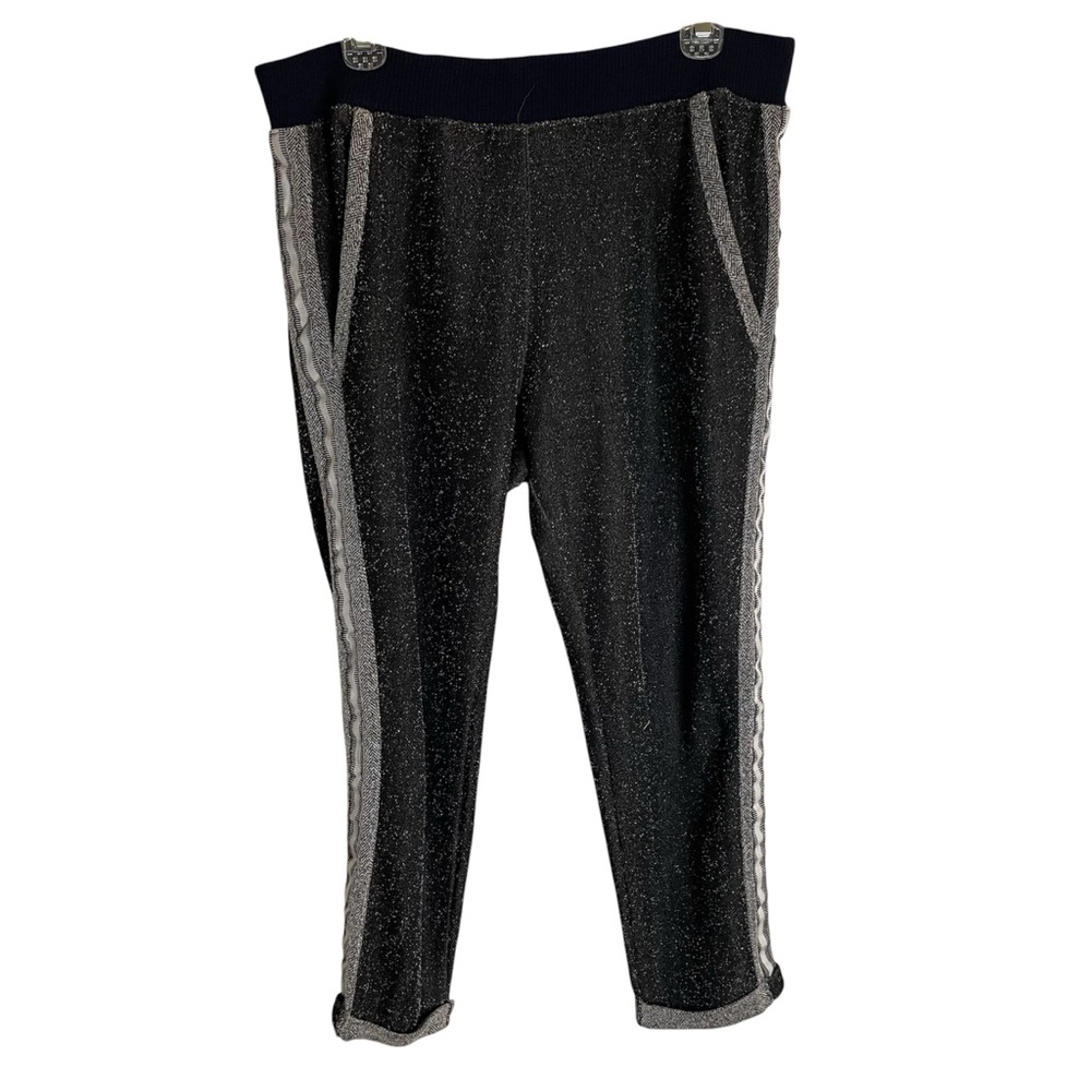HEI HEI Heather Grey Casual Sweatpants Size Medium lounge Anthropologie retro